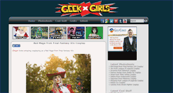 Desktop Screenshot of geekxgirls.com